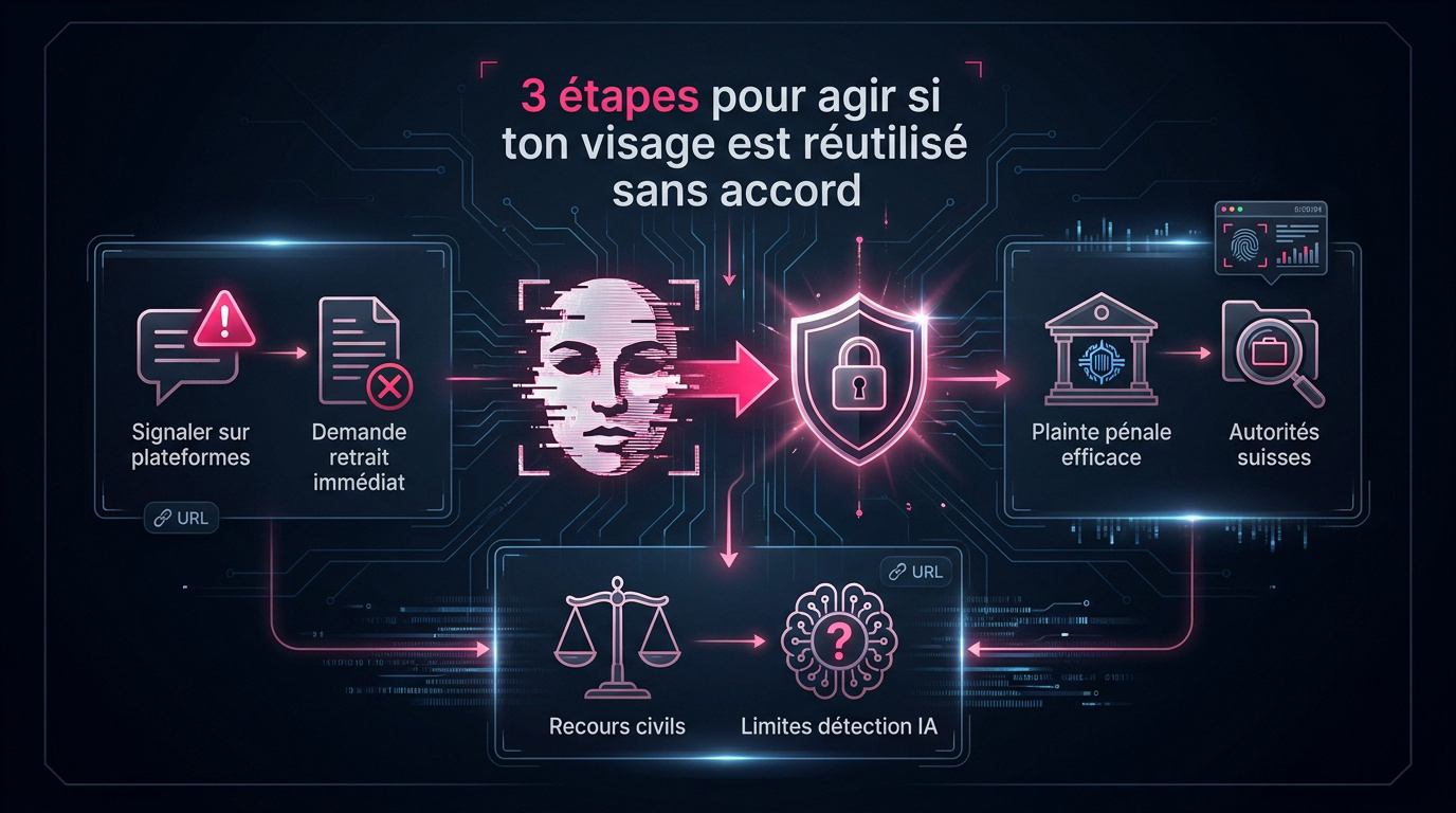 Conseils pour réagir face à l'usurpation d'identité et aux deepfakes en Suisse