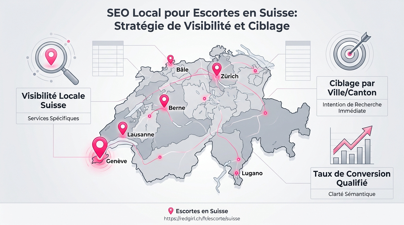 Optimisation du SEO local pour les escortes indépendantes en Suisse par ville et canton