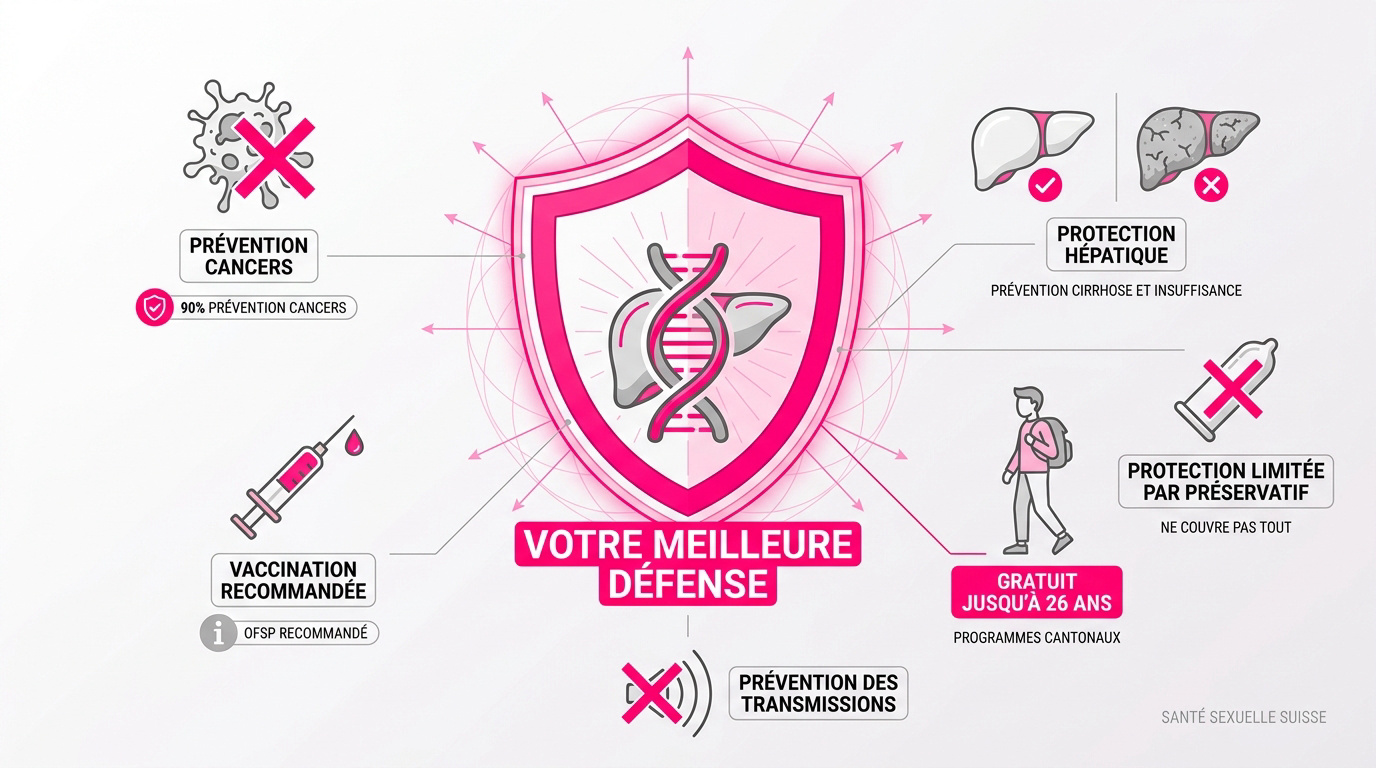 Consultation médicale en Suisse pour la vaccination HPV et hépatite B